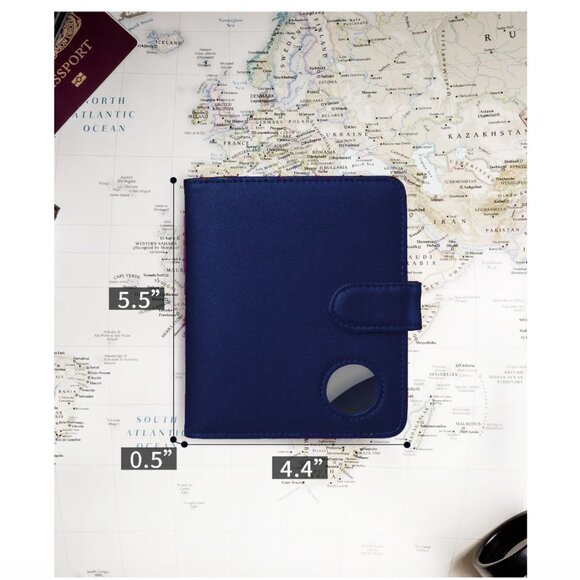 Serovi Airtag RFID Wallet/Passport Holder - Picture 6 of 6